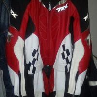 tuta moto divisibile