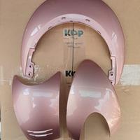 kit 3 PZ accessori per casco kep Italia cromo 2.0