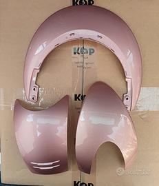 kit 3 PZ accessori per casco kep Italia cromo 2.0