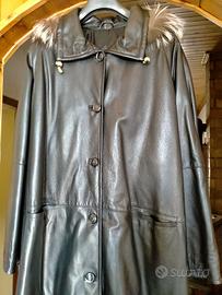 giaccone in vera pelle