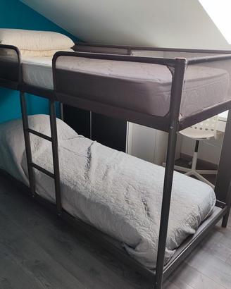 Letto a Castello IKEA Tuffing 90x200 