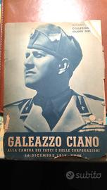 Galeazzo Ciano-Discorso alla Camera 16/12/39