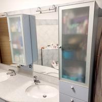 Mobile bagno doppio lavello
