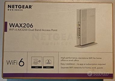 Netgear Business WiFi 6 AX3200 Access Point dual b
