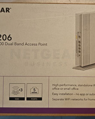 Netgear Business WiFi 6 AX3200 Access Point dual b