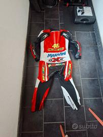 Tuta in pelle di canguro moto 