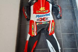 Tuta in pelle di canguro moto 