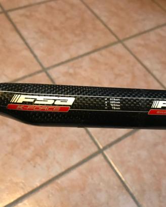 FSA K-FORCE SHALLOW DROP Compact carbon