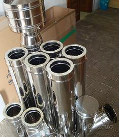 Tubi acciaio inox canna fumaria