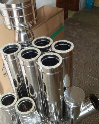 Tubi acciaio inox canna fumaria