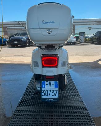 Bauletto vespa+ schienale+ parabrezza