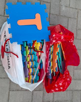 Tappetino puzzle gioco bambini componibile