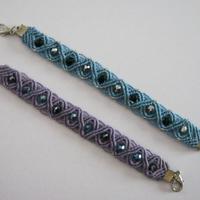 Braccialetti in macramé