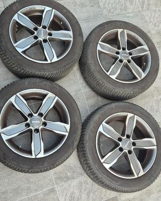 Cerchi e gomme Volkswagen Golf 7 205/55 R16