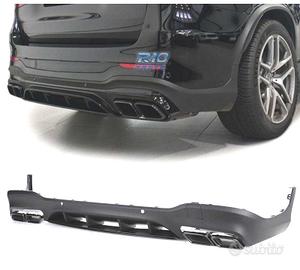 DIFUSORE MERCEDES GLC X253 SUV 15-18 LOOK AMG GLC6