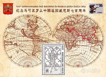 Francobolli nuovi annata 1996 Vaticano