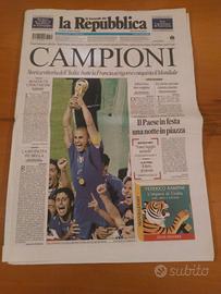 Corriere della Sera Italia Campione del Mondo 2006