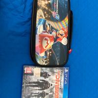 custodia nintendo e gioco ps4