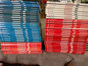 89 Riviste quattroruote vari anni 1994 1995 1997