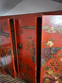 armadio cinese vintage