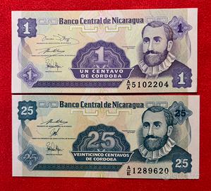 Banconote Nicaragua