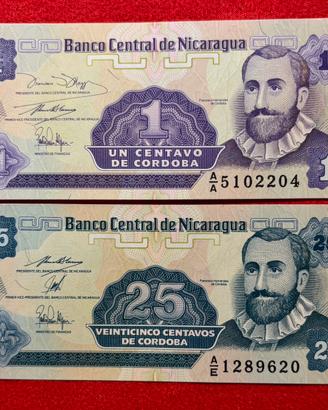 Banconote Nicaragua