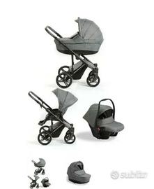 Trio Momon Vernuji colore grigio