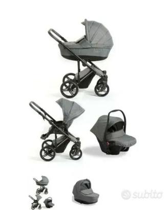 Trio Momon Vernuji colore grigio
