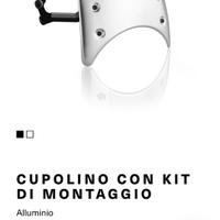 Cupolino rizoma in alluminio