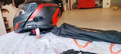 casco modulare con bluethoot integrato