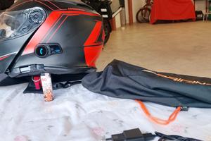 casco modulare con bluethoot integrato