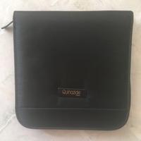 Porta CD DVD Nuovo Nero Tasche e Zip