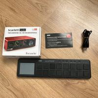 Bundle Home Studio Scarlett Solo + Korg nanoPAD2