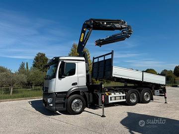 MERCEDES 3 ASSI GRU PALFINGER PK34002 SH 6+3 JIB E