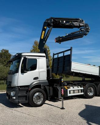 MERCEDES 3 ASSI GRU PALFINGER PK34002 SH 6+3 JIB E