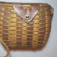 Borsa Vintage '50 "Cesta-Pesca"