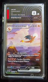 Charizard ex alternative 199/165 Pokemon 151 ITA