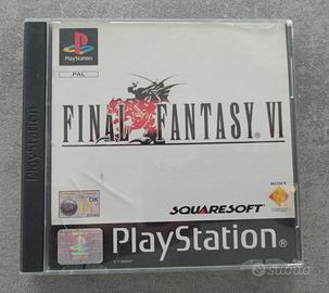 Final fantasy VI (PS1-ITA) COMPLETO + Demo FFX