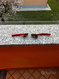 leve freno e frizione rosse in ergal