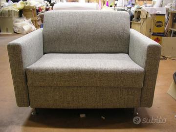 Poltrone letto ignifughe con materasso a molle