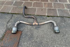 Scarico terminale bombardone fiat 500 abarth