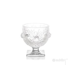 Lalique vaso cristallo nuovo