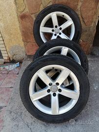 Cerchi e gomme Audi A4 ALLROAD 225/55R17 