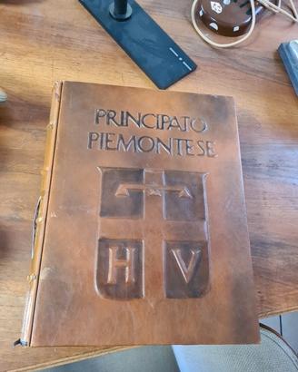 Vintage libro sul Principato Piemontese