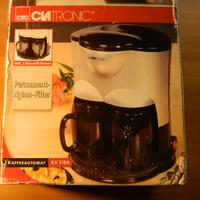 Macchina caffè Clatronic 2 tazze nuova