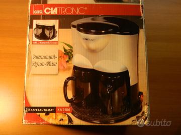 Macchina caffè Clatronic 2 tazze nuova