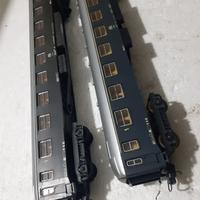 carrozze passeggeri fs h0 modellismo ferroviario 