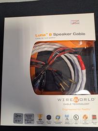 Cavi diffusori Wireworld Luna 8 – Coppia 2m Banana