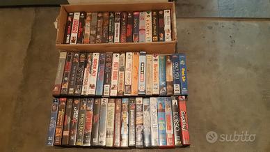 Lotto Film VHS circa 115 cassette originali