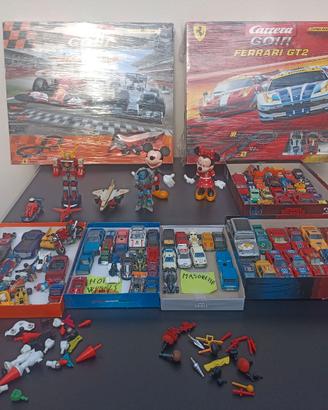 giocattoli robot vintage PISTE modellini obsoleti